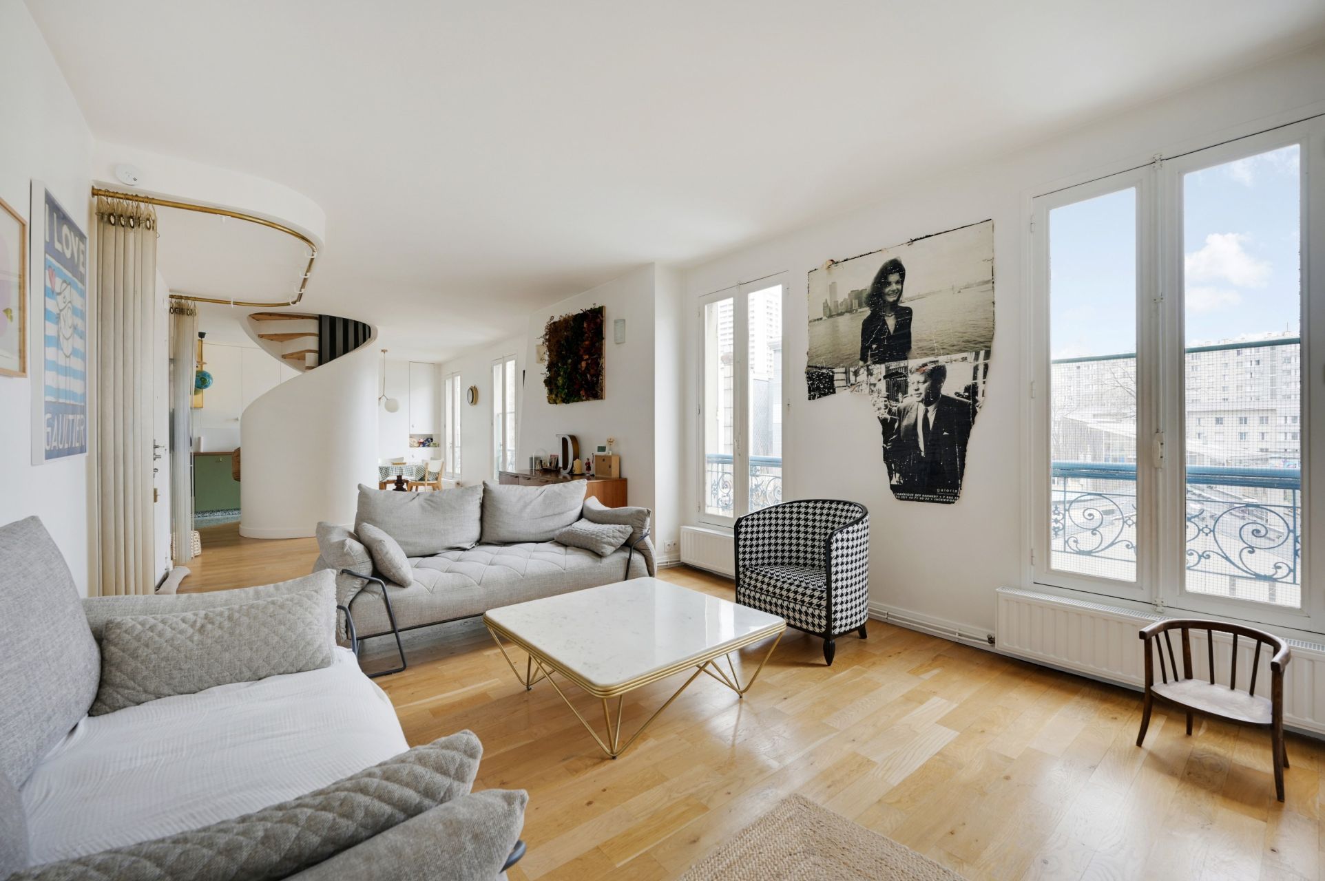 Vente Appartement 96.02&nbsp;m² Paris 19 75019