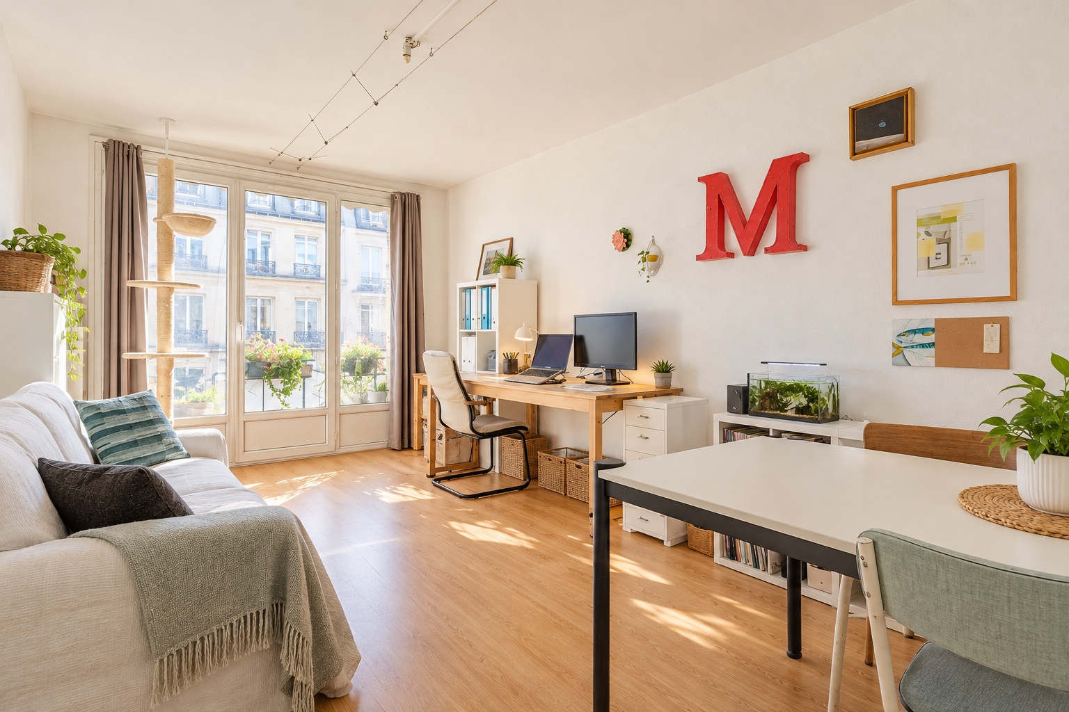 Vente Appartement 48&nbsp;m² Paris 20 75020